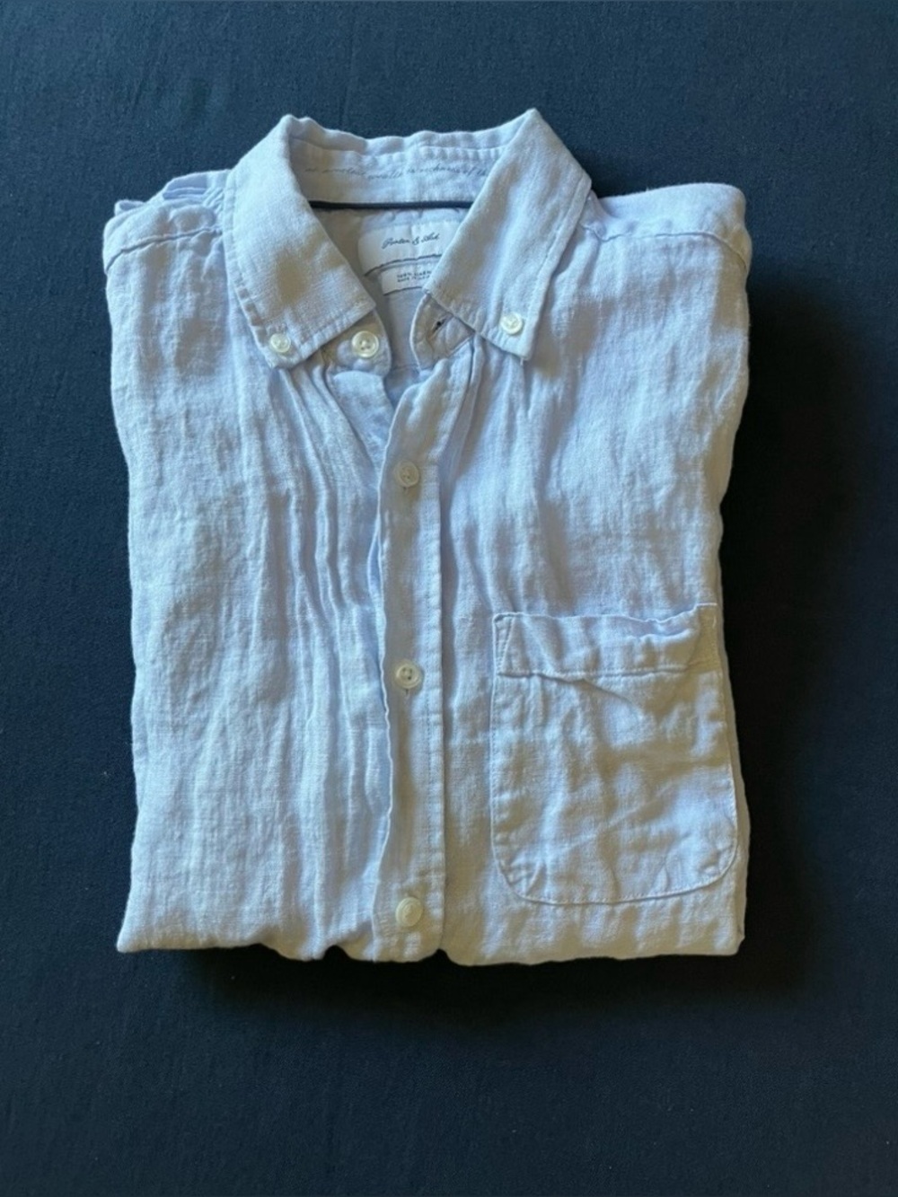 Porter & Ash 100% Linen Shirt